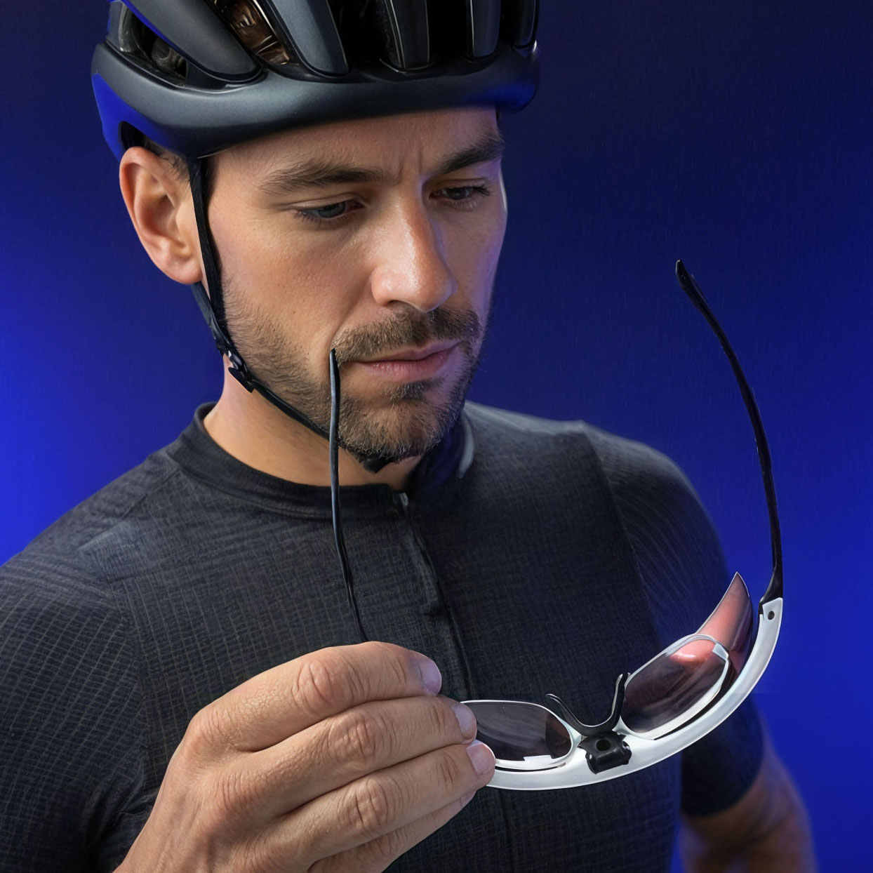 Купить Спортивные очки c диоптриями Scicon Aerobeam Titanium Sunglasses Black Crystal Polarized Grey, rx-368/ey421825 7ft.ru в интернет магазине Семь Футов