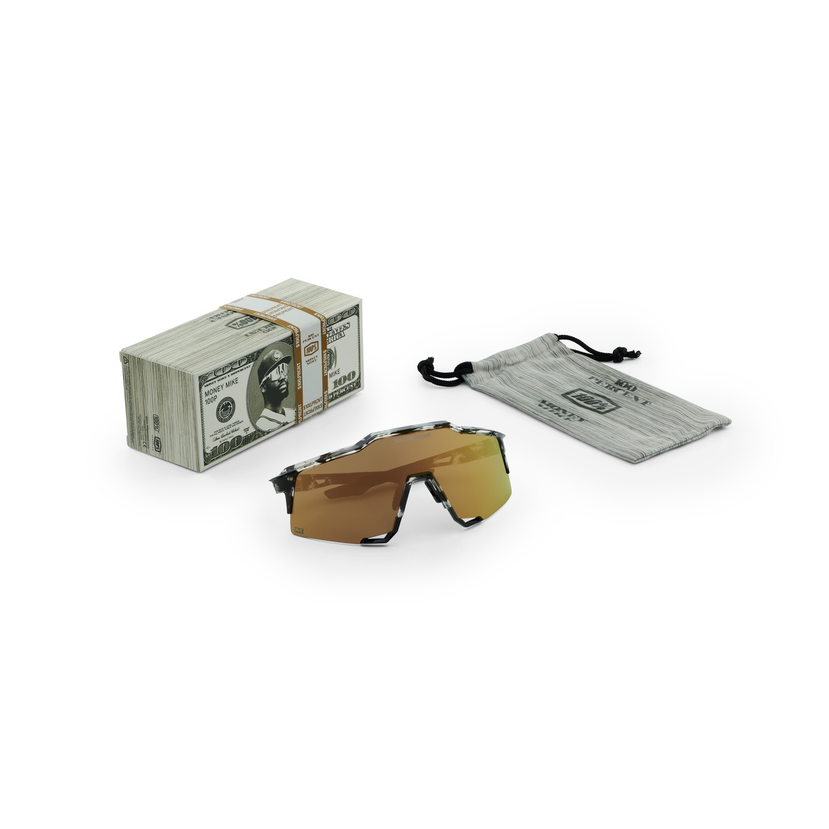 Купить Спортивные очки 100% SPEEDCRAFT Money Mike 3 Polished Black Tortoise - HiPER 24K Gold Mirror Lens, 61007-00001 7ft.ru в интернет магазине Семь Футов