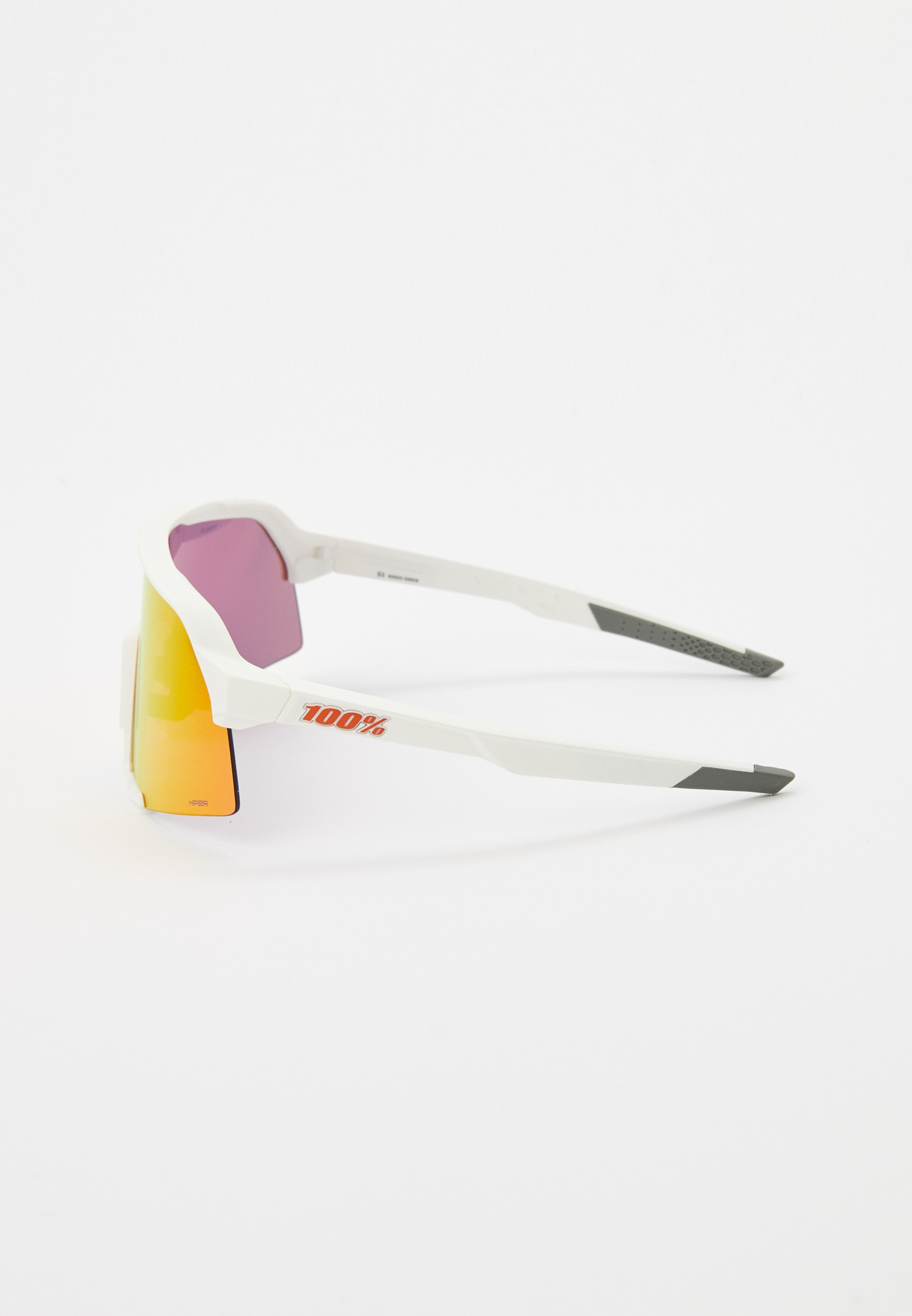 Купить Спортивные очки с диоптриями 100% S3 Soft Tact White - HiPER Red Mirror Lens, rx-056/60005-00009 7ft.ru в интернет магазине Семь Футов