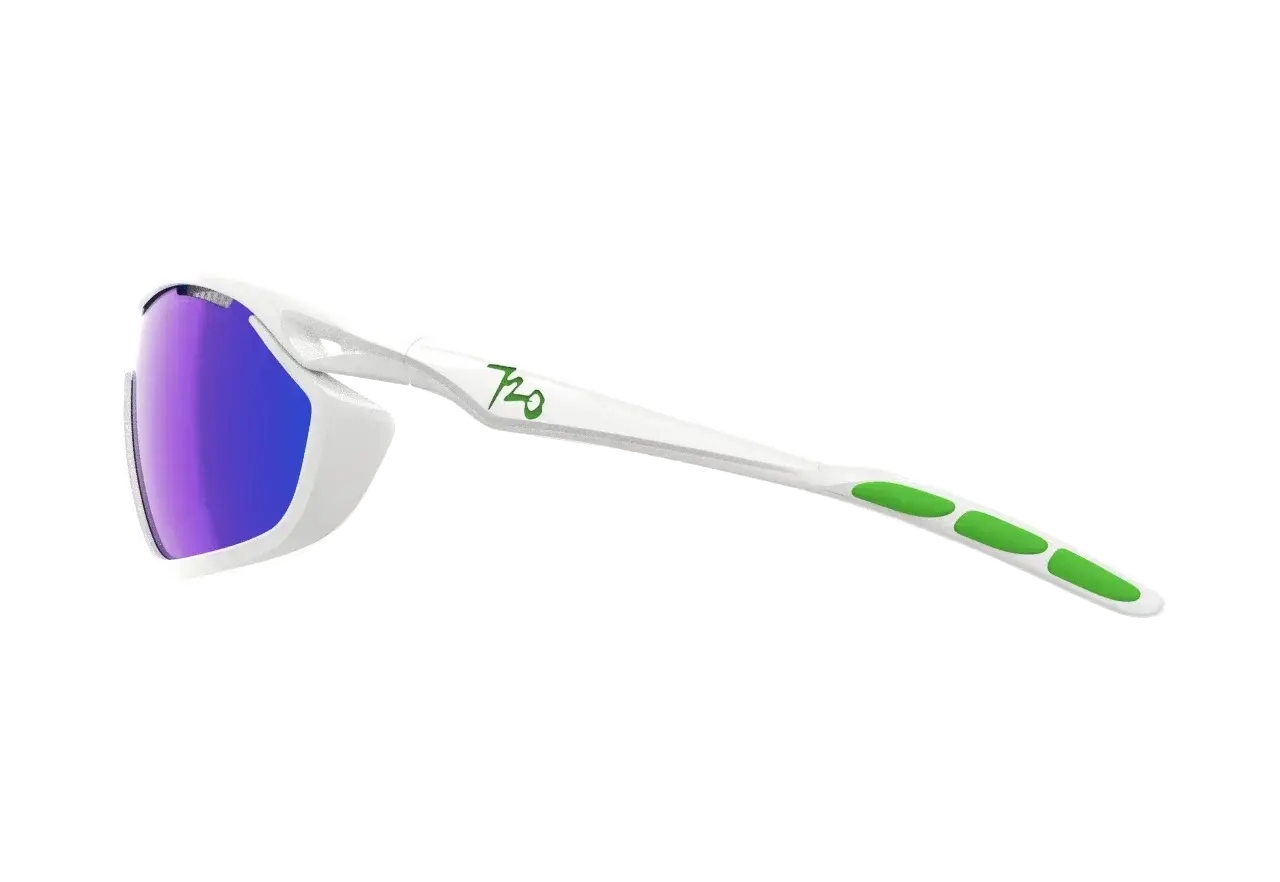 Купить Спортивные очки с диоптриями 720armour Analog Pro / Glossy White / Matte White Gasket / Smoke Full Blue Ti Lens, rx-234/b355g-2 7ft.ru в интернет магазине Семь Футов