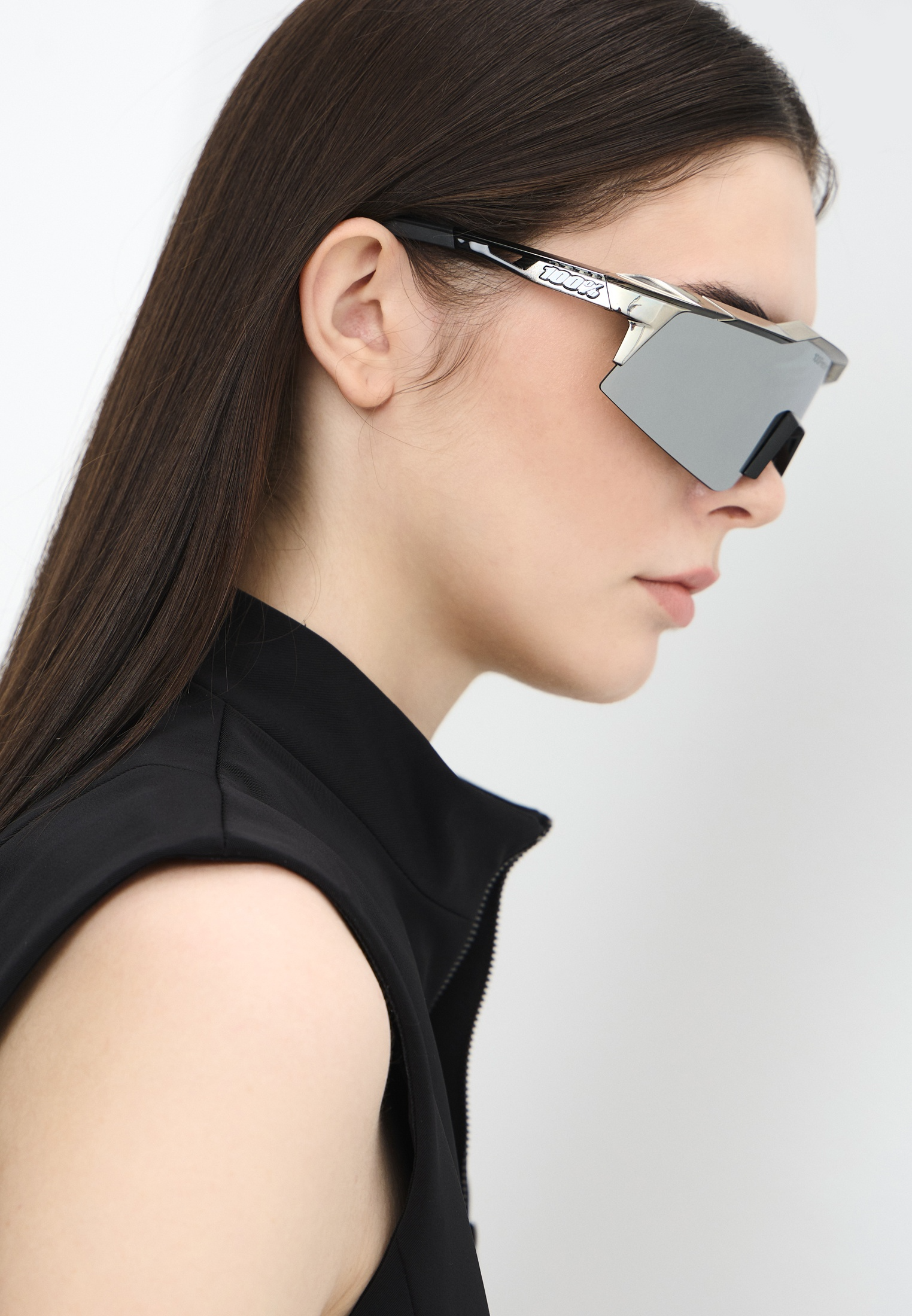 Купить Спортивные очки с диоптриями 100% SPEEDCRAFT SL Soto 1 Polished Black Chrome - HiPER Mercury Mirror Lens, rx-056/61008-00001 7ft.ru в интернет магазине Семь Футов