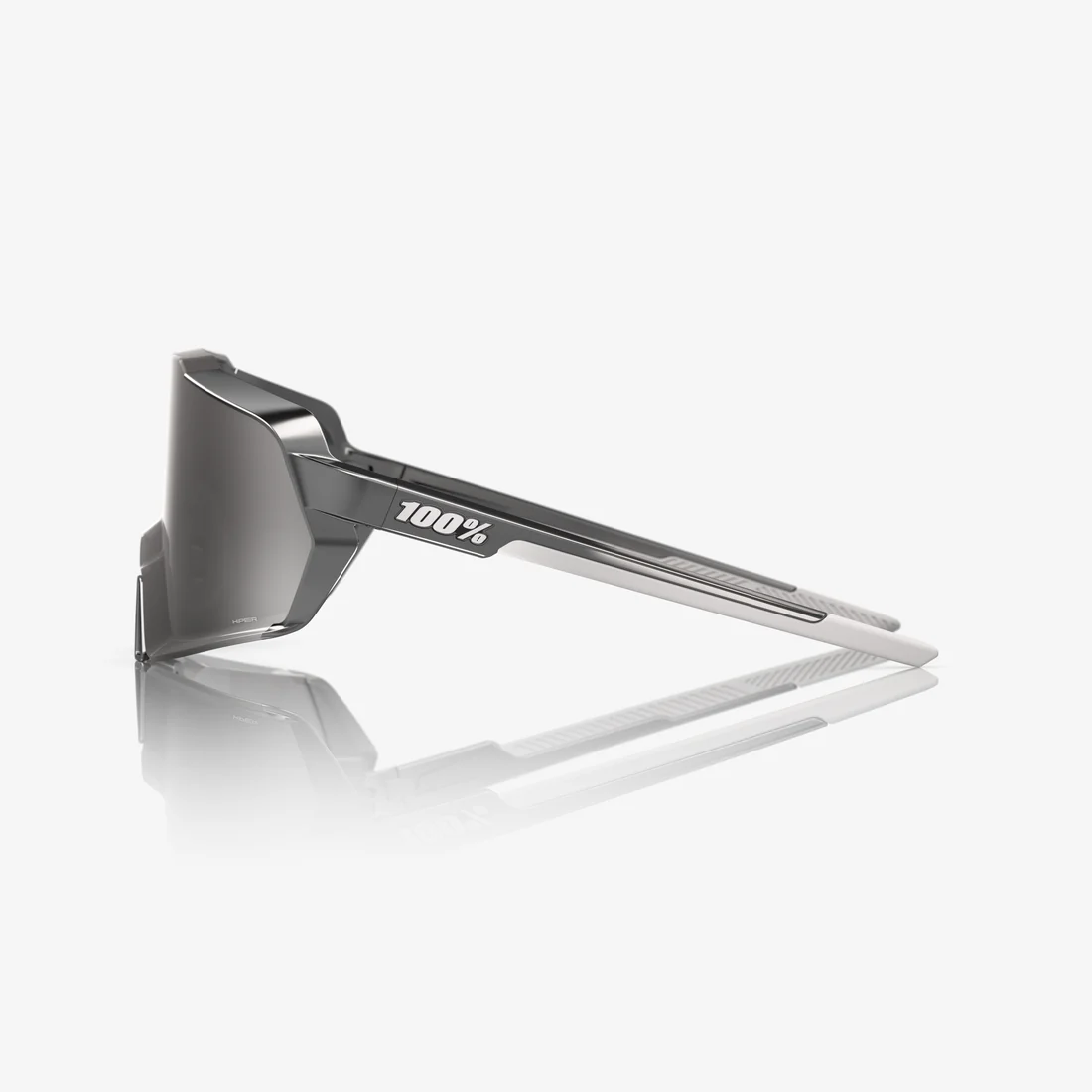 Купить Спортивные очки 100% Korbin / Gloss Black Chrome / HiPER Silver Mirror, 60063-00001 7ft.ru в интернет магазине Семь Футов
