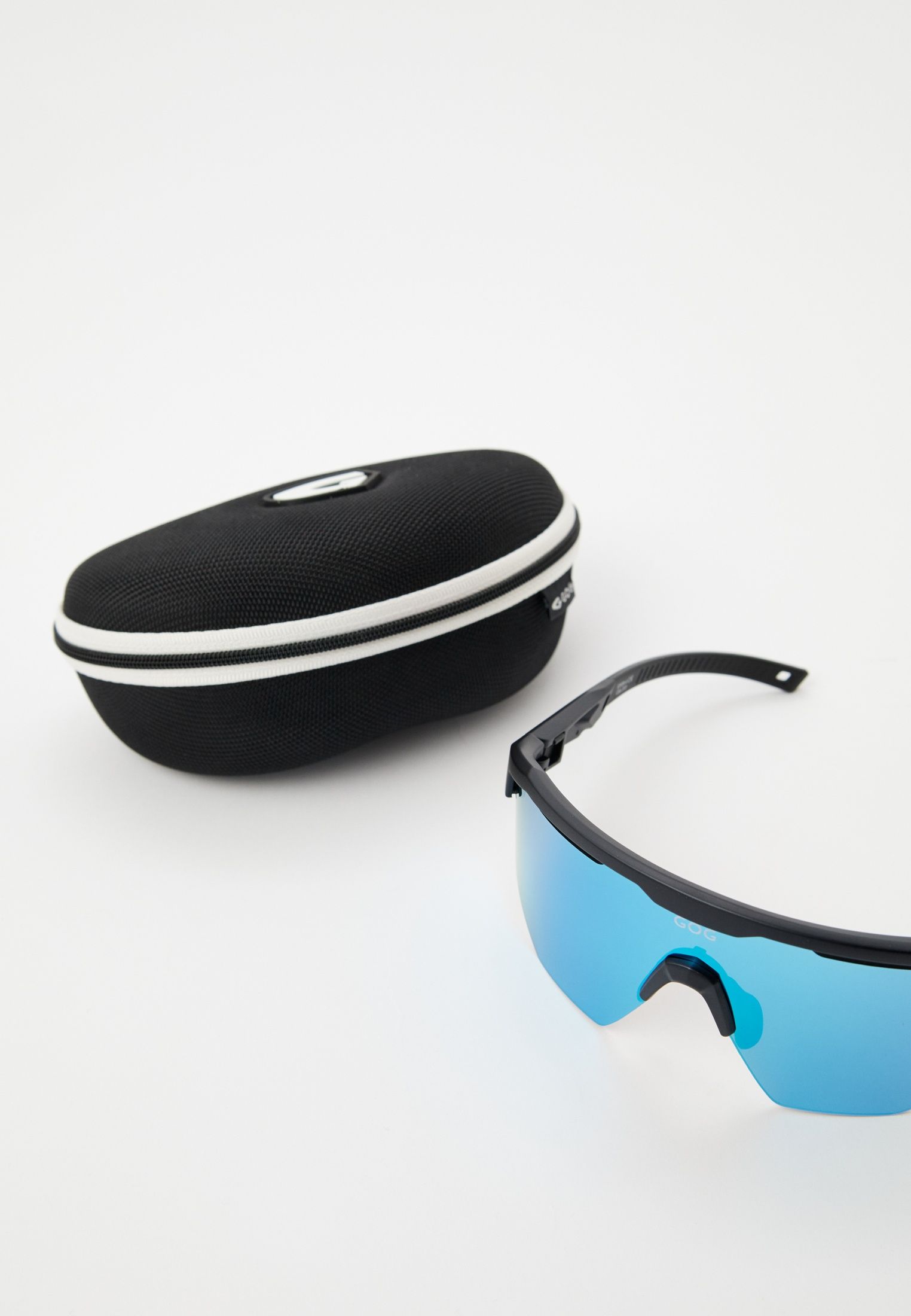 Купить Спортивные очки с диоптриями GOG Argo / Matt Metallic Navy Blue-Black  / White-Blue Lens, rx-e506-4r 7ft.ru в интернет магазине Семь Футов