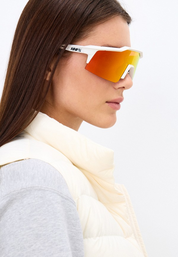 Купить Спортивные очки с диоптриями 100% Speedcraft SL / Soft Tact Off White / HiPER Red Multilayer Mirror Lens, rx-056/60008-00004 7ft.ru в интернет магазине Семь Футов