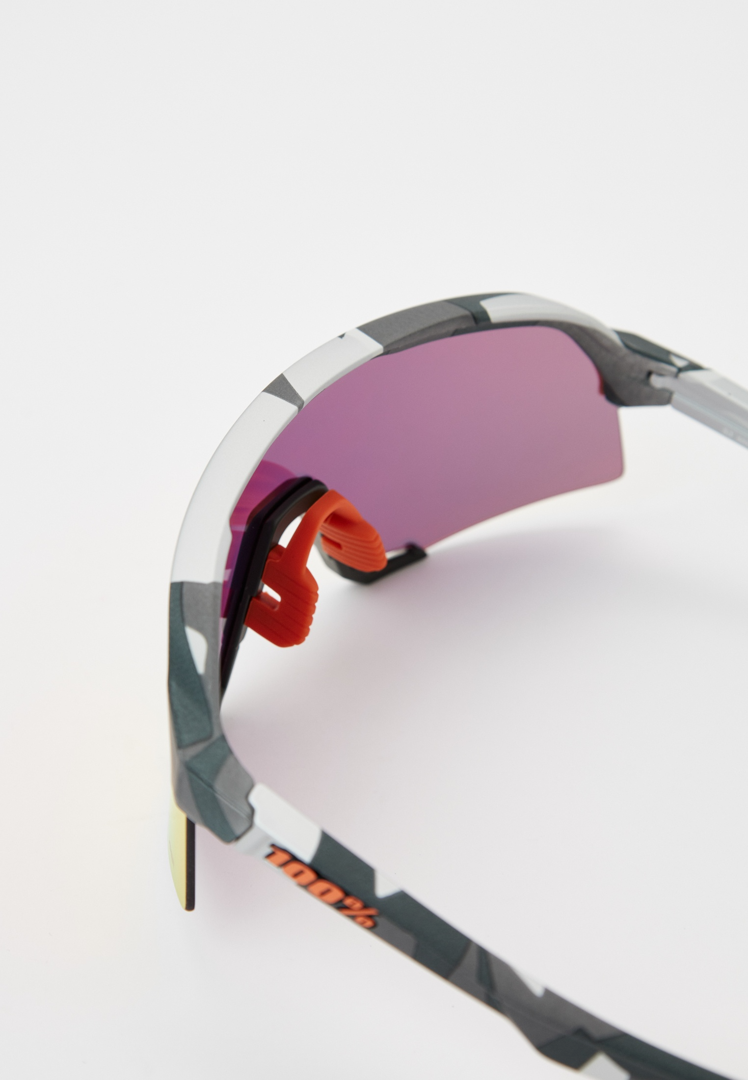 Купить Спортивные очки с диоптриями 100% S3 - Soft Tact Grey Camo - HiPER Red Multilayer Mirror Lens, rx-056/60005-00001 7ft.ru в интернет магазине Семь Футов
