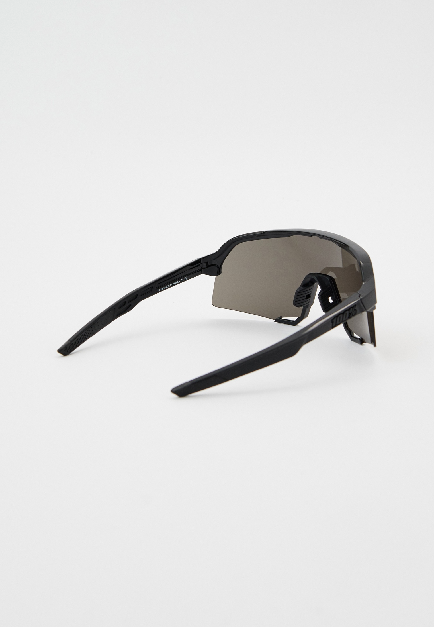 Купить Спортивные очки с диоптриями 100% S3 Gloss Black Matte Black - Black Mirror Lens, rx-056/60005-00042 7ft.ru в интернет магазине Семь Футов