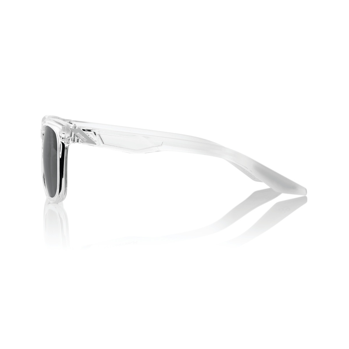 Купить Спортивные очки 100% HUDSON - Polished Crystal Haze - Black Mirror Lens, 60027-00006 7ft.ru в интернет магазине Семь Футов