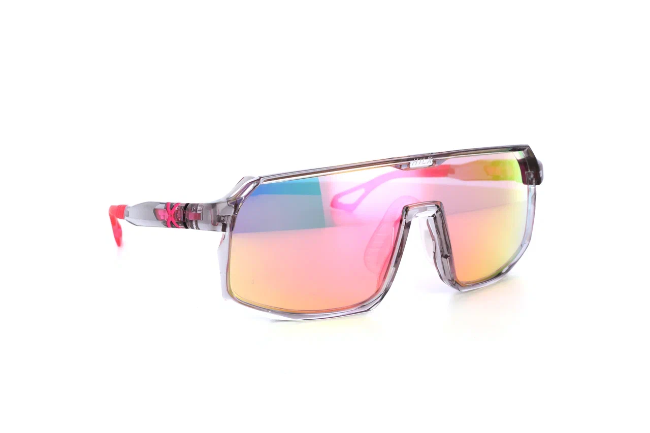 Купить Спортивные очки с диоптриями HILX Inferno Shiny Crystal Light Grey / Pink Lens, rx-562/hif06101-ifpk1 7ft.ru в интернет магазине Семь Футов