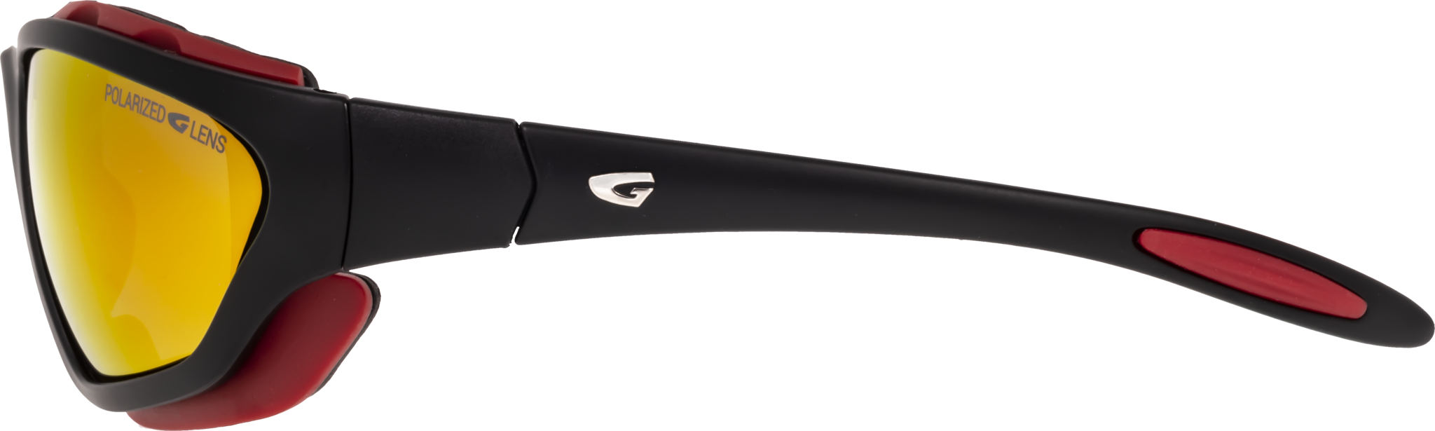 Купить Спортивные очки GOG Mese / Matt Black-Red / Polarized Red Lens, e327-2p 7ft.ru в интернет магазине Семь Футов