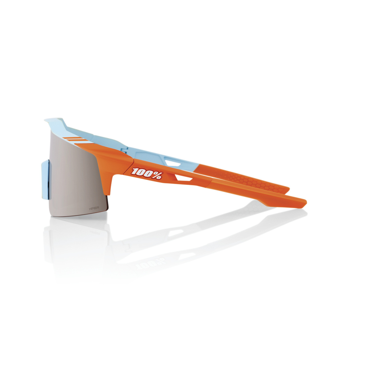 Купить Спортивные очки с диоптриями 100% Speedcraft SL / Soft Tact Two Tone / HiPER Silver Mirror Lens, rx-056/60008-00011 7ft.ru в интернет магазине Семь Футов