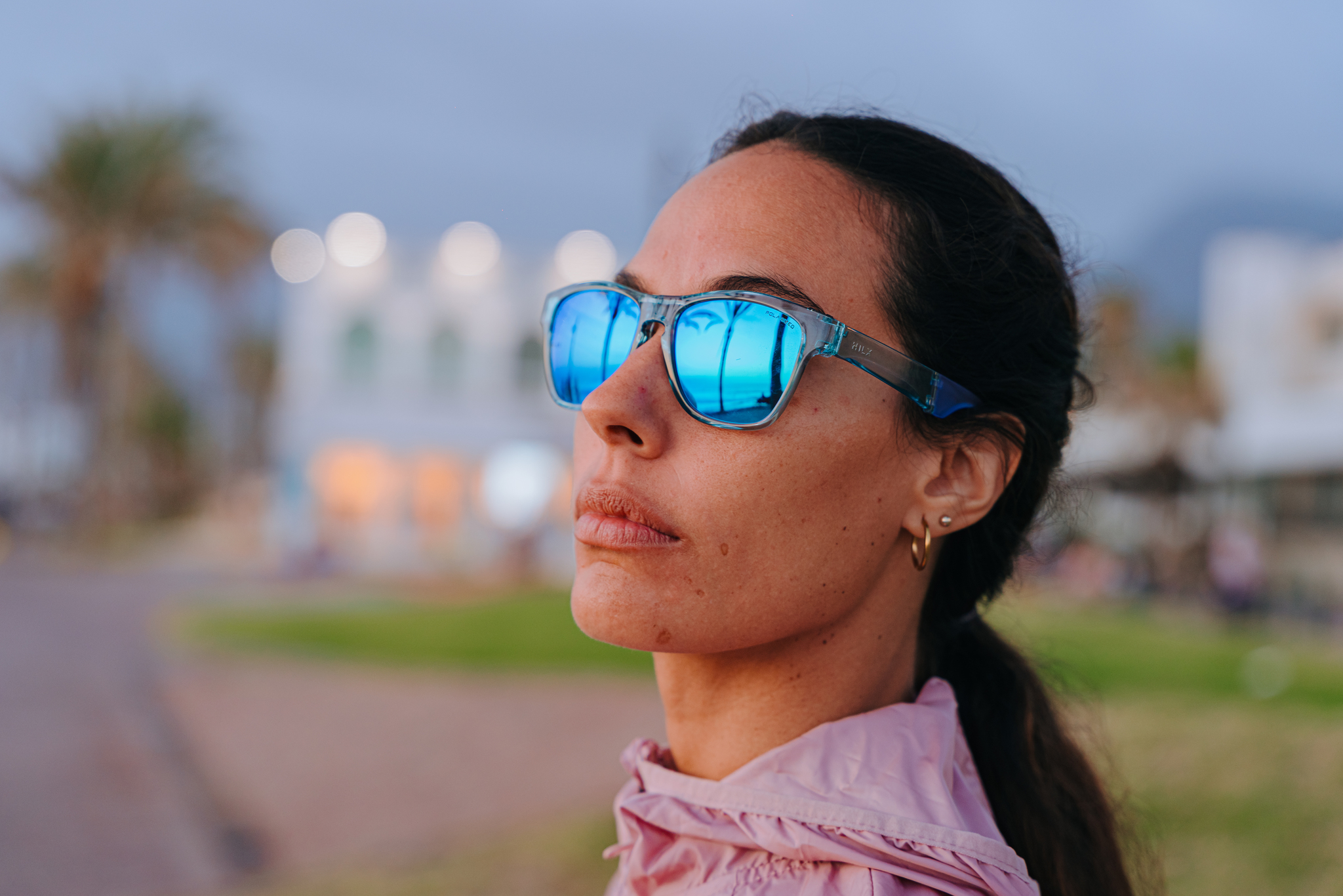 Купить Спортивные очки HILX Unfold Shiny Crystal Green / Blue Polarized Lens, huf01611-ufbl12 7ft.ru в интернет магазине Семь Футов
