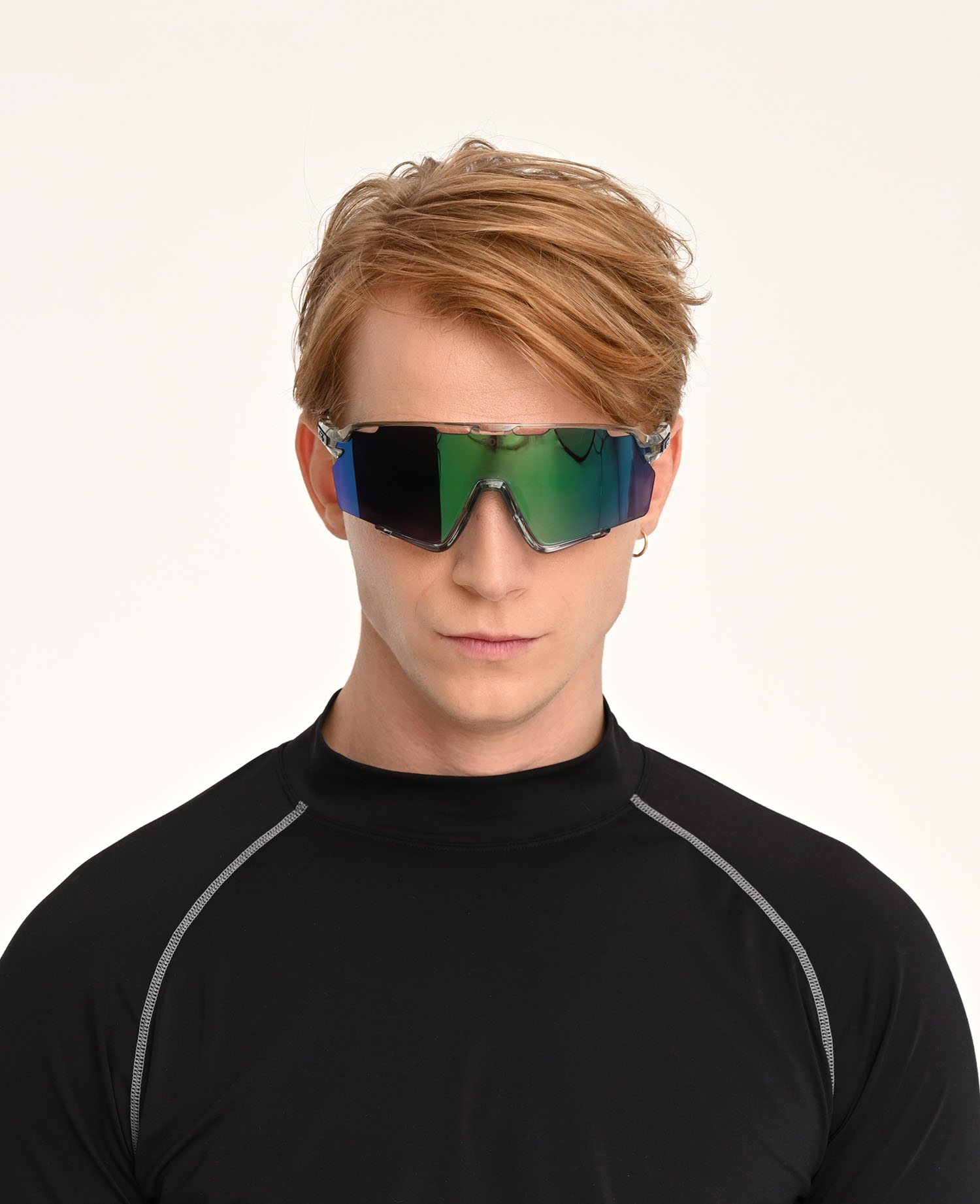 Купить Спортивные очки GOG Prometheus / Photochromic Green/Black / Reflex Green, e607-3c 7ft.ru в интернет магазине Семь Футов