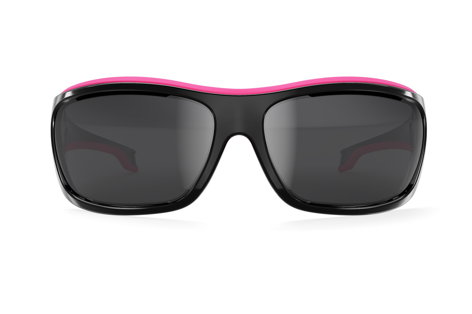 Купить Спортивные очки LiP Tide / Gloss Black - Pink Rubber / PC Polarized / Levante Series Chroma Smoke, 3287 7ft.ru в интернет магазине Семь Футов