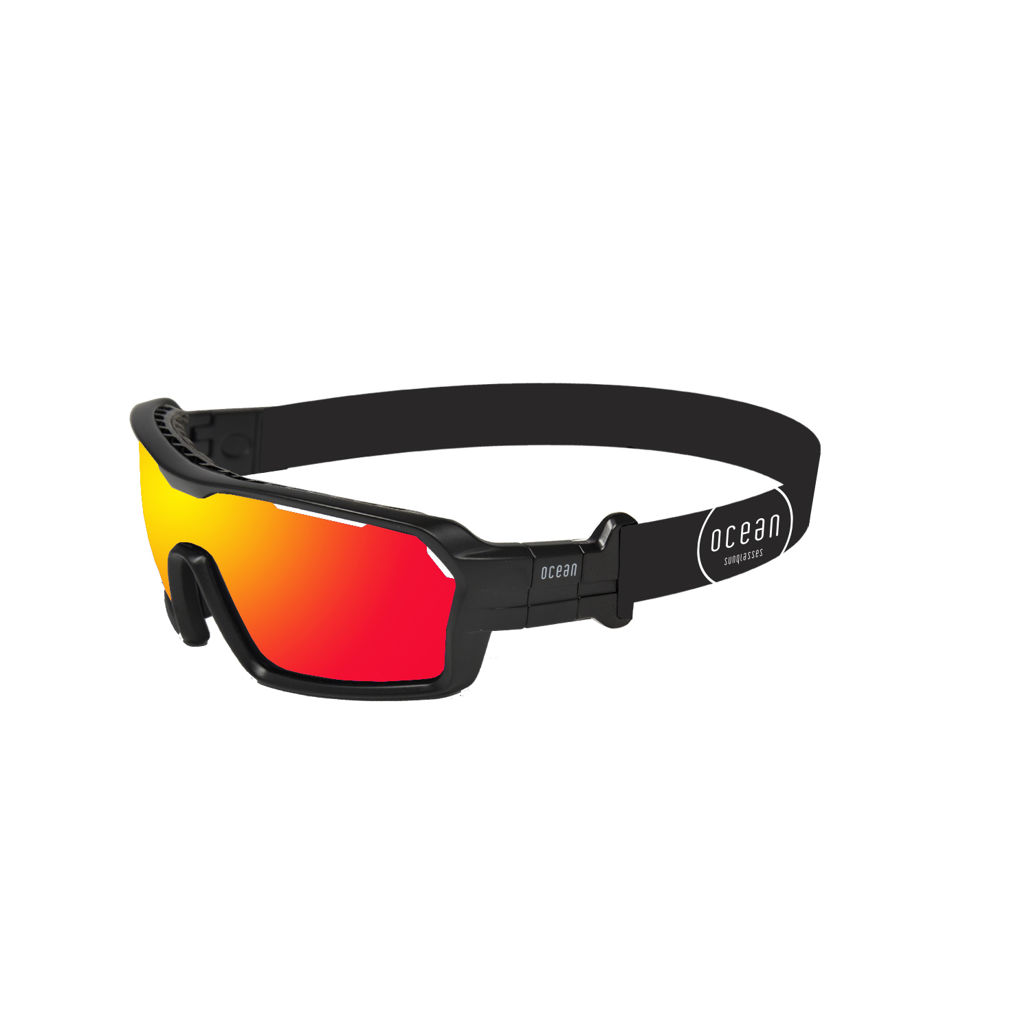 Купить Спортивные очки с диоптриями OCEAN Chameleon Black / Revo Orange Polarized lenses, rx-687/3703.1 7ft.ru в интернет магазине Семь Футов