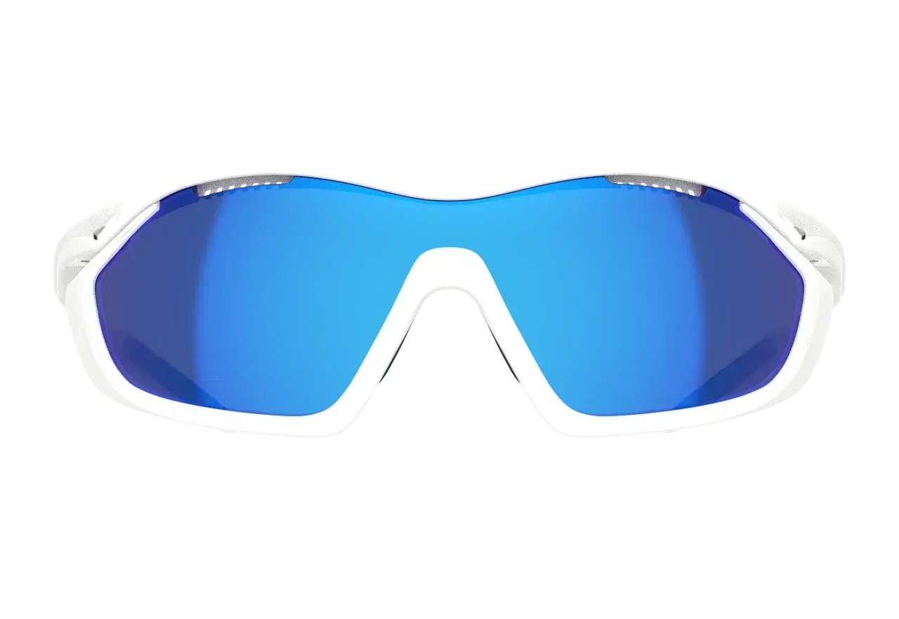 Купить Спортивные очки с диоптриями 720armour Analog Pro / Glossy White / Matte White Gasket / Smoke Full Blue Ti Lens, rx-234/b355g-2 7ft.ru в интернет магазине Семь Футов