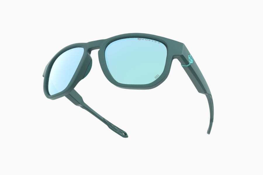 Купить Спортивные очки Demetz Float-D / Turquoise Matt / Light Blue Brown Polarized with Ice Blue Mirror Cat.3, floatd7405kr55 7ft.ru в интернет магазине Семь Футов