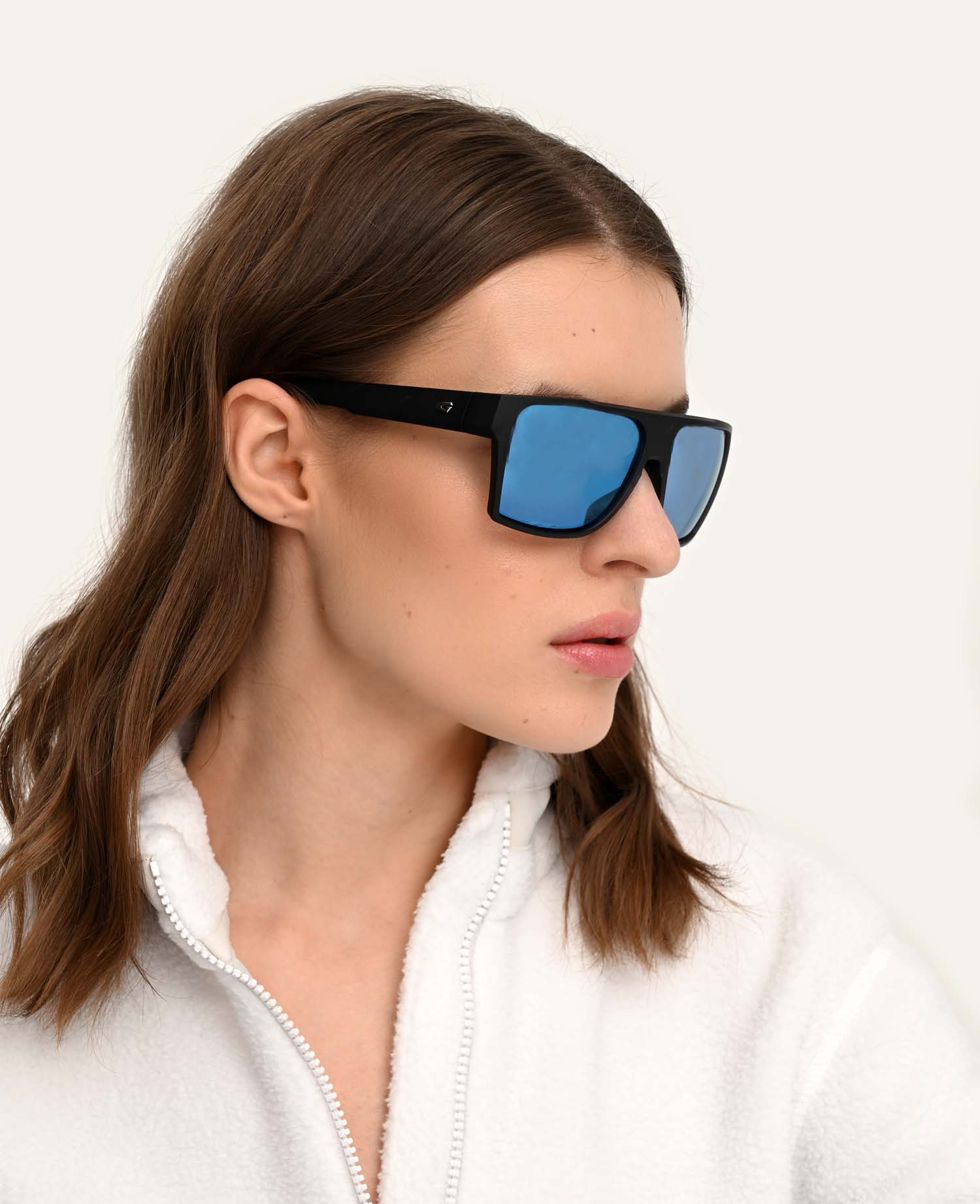 Купить Спортивные очки GOG Nazca / Matt Black / Polarized Reflex White-Blue, e260-2p 7ft.ru в интернет магазине Семь Футов