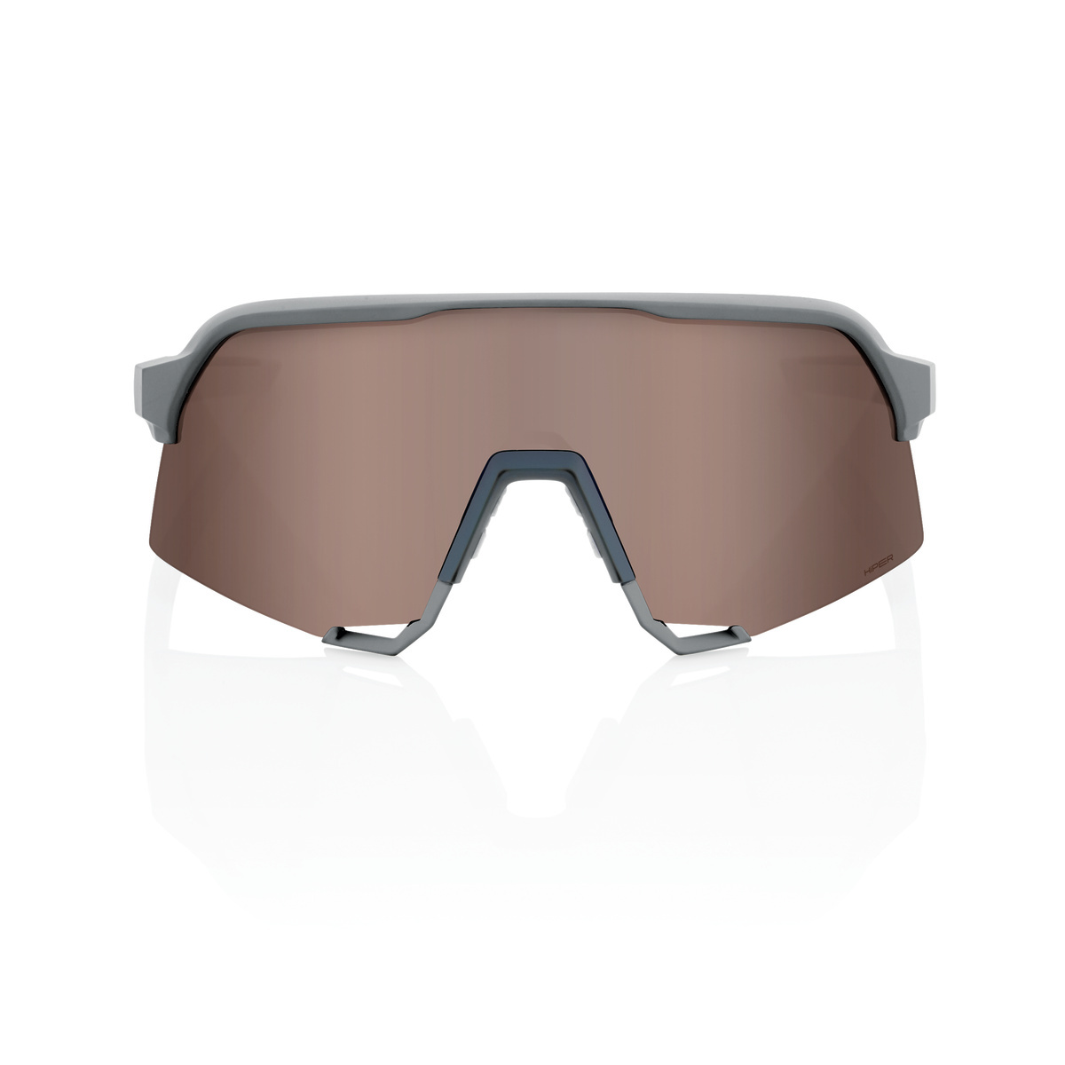 Купить Спортивные очки 100% S3 / Soft Tact Stone Grey / HiPER Crimson Silver Mirror Lens, 60005-00010 7ft.ru в интернет магазине Семь Футов