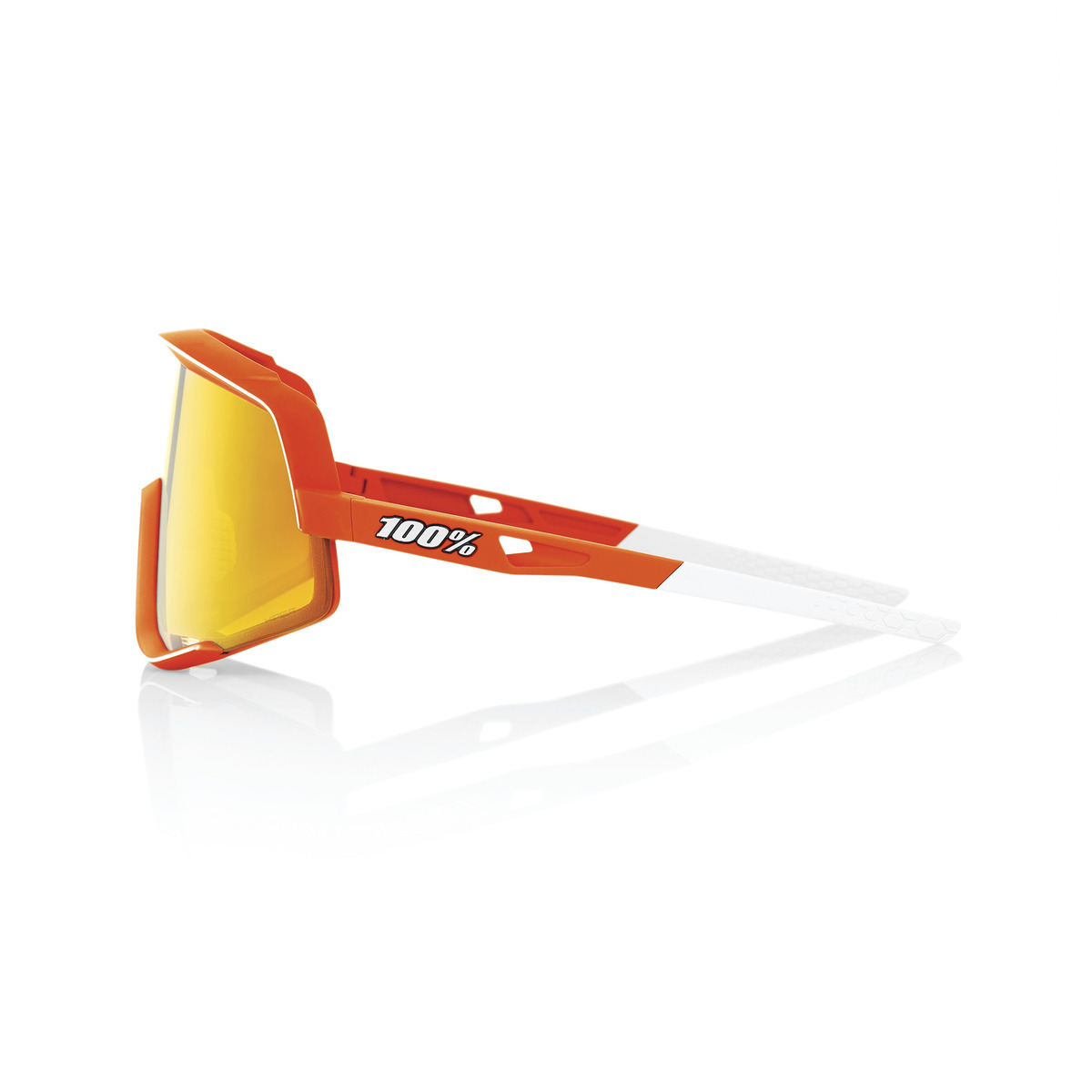 Купить Спортивные очки 100% Glendale / Soft Tact Neon Orange / HiPER Red Multilayer Mirror Lens, 60011-00005 7ft.ru в интернет магазине Семь Футов
