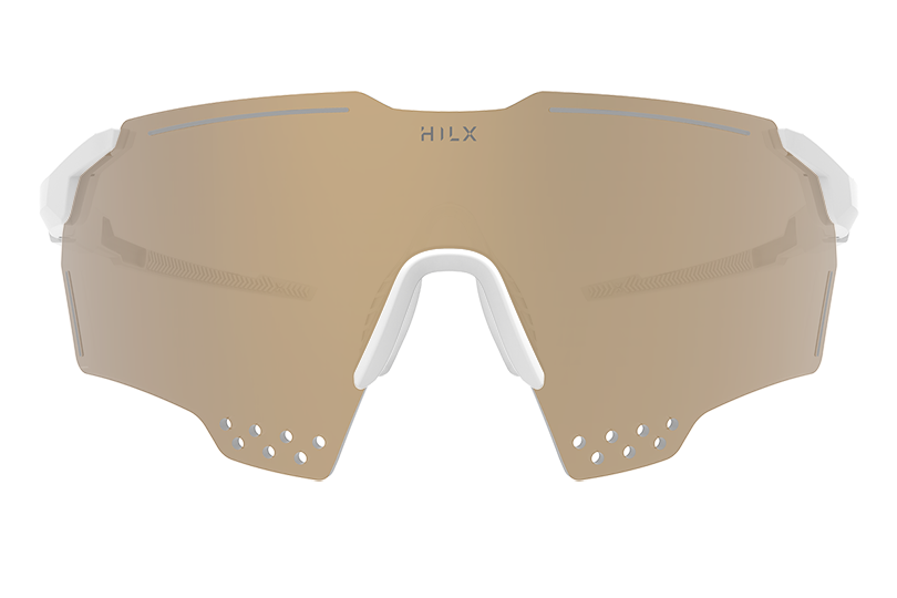 Купить Спортивные очки с диоптриями HILX Gladiator (L) / Shiny White / Gold Mirror Lens, rx-562/hgd04906-gd4gd2 7ft.ru в интернет магазине Семь Футов