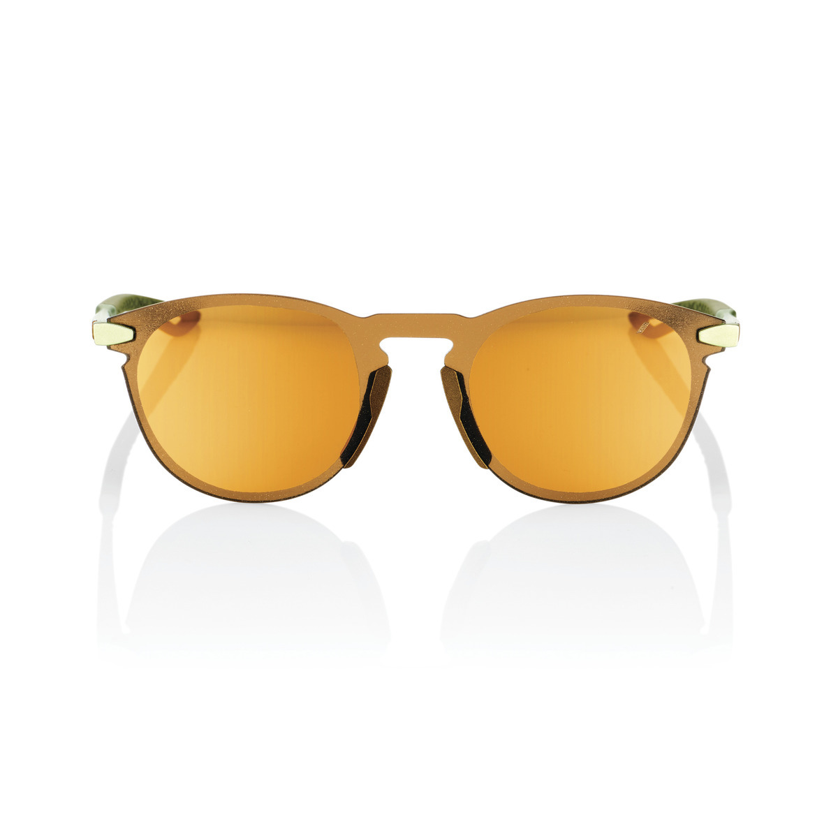 Купить Спортивные очки 100% LEGERE ROUND - Matte Metallic Viperidae - Bronze Multilayer Mirror Lens, 60019-00003 7ft.ru в интернет магазине Семь Футов