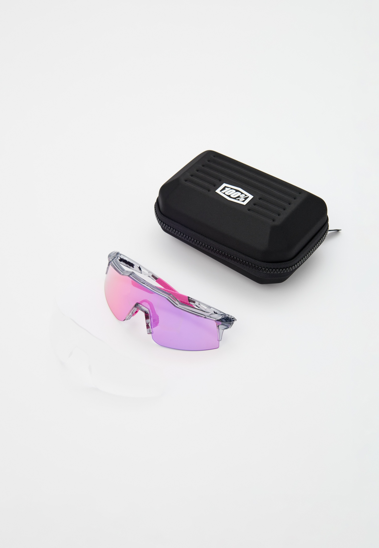 Купить Спортивные очки с диоптриями 100% SPEEDCRAFT SL Tokyo Night / Purple Mirror Lens, rx-056/60008-00013 7ft.ru в интернет магазине Семь Футов