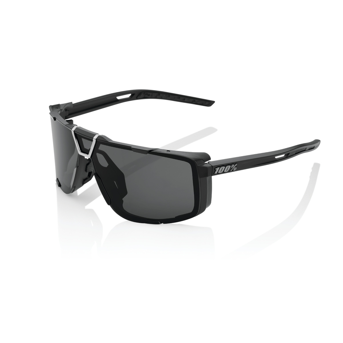 Купить Спортивные очки 100% Eastcraft / Matte Black / Smoke Lens OS, 61045-102-01 7ft.ru в интернет магазине Семь Футов