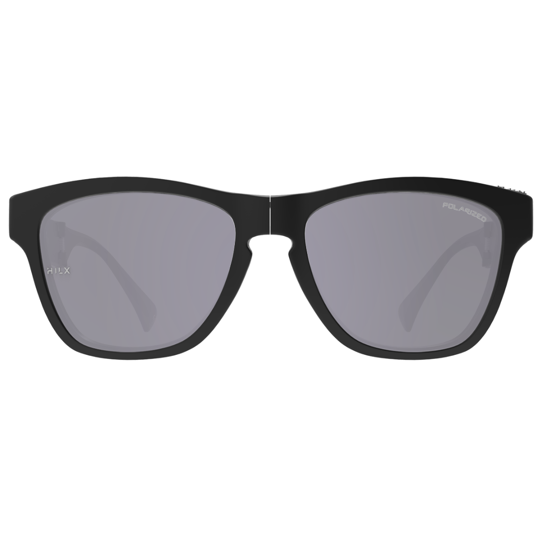 Купить Спортивные очки HILX Unfold Matt Carbon Black / Silver Polarized Lens, huf01601-ufsl11 7ft.ru в интернет магазине Семь Футов