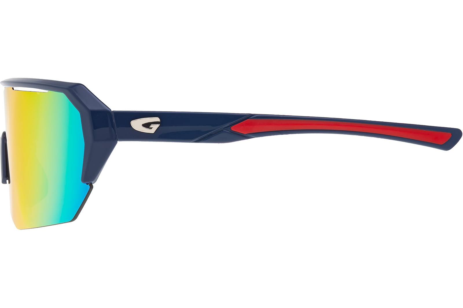 Купить Спортивные очки GOG Bragi / Navy Blue/Red / Reflex Black-Red, e522-4 7ft.ru в интернет магазине Семь Футов