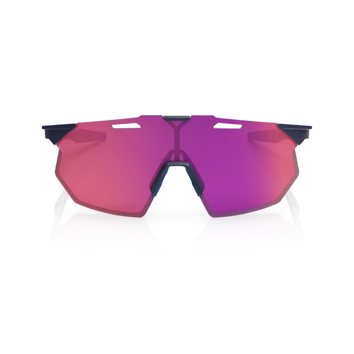 Купить Спортивные очки 100% HYPERCRAFT SQ Satin Storm Metallic - Purple Mirror Lens, 60001-10009 7ft.ru в интернет магазине Семь Футов