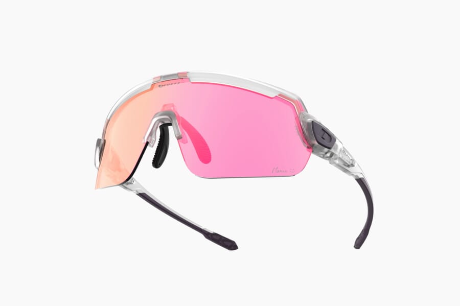 Купить Спортивные очки Demetz G-Suit / Matte Crystal / Matte Dark Violet V. Pink Photochromic Mirror Red Cat.1 to 3, gsuit7697y5146 7ft.ru в интернет магазине Семь Футов