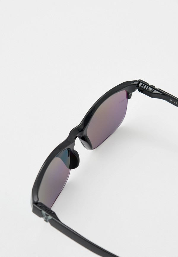 Купить Спортивные очки HILX Interloop Shiny Solid Black / Black Mirror Polarized Lens, hil05001-ilpbk13 7ft.ru в интернет магазине Семь Футов