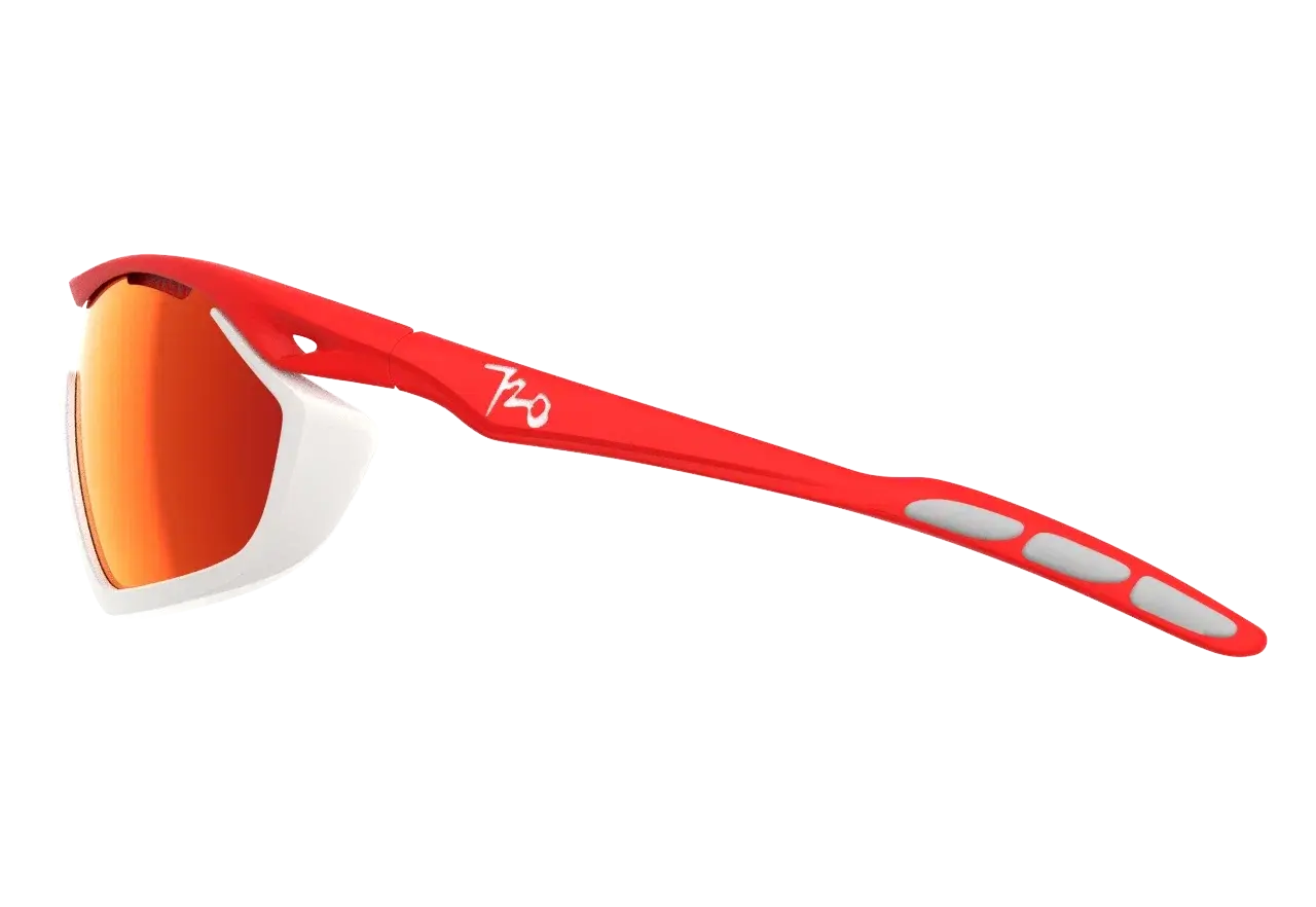 Купить Спортивные очки с диоптриями 720armour Analog Pro / Matte Neon Red Orange / Matte White Gasket / Smoke Full Red Ti Lens, rx-234/b355g-3 7ft.ru в интернет магазине Семь Футов