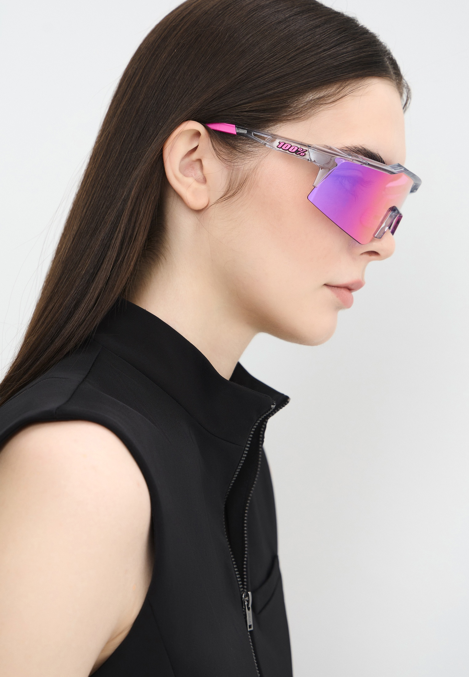 Купить Спортивные очки с диоптриями 100% SPEEDCRAFT SL Tokyo Night / Purple Mirror Lens, rx-056/60008-00013 7ft.ru в интернет магазине Семь Футов