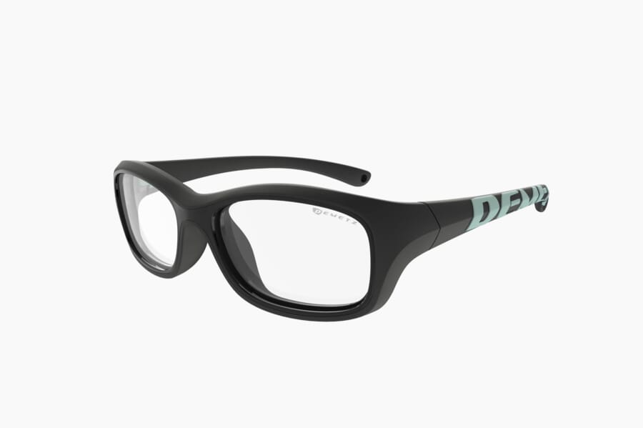 Купить Спортивные очки с диоптриями Demetz Softness R / Black / Light Mint Colorless Cat.0, softness514951 7ft.ru в интернет магазине Семь Футов