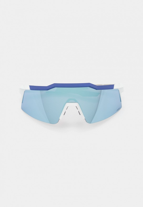Купить Спортивные очки с диоптриями 100% Speedcraft SL / Matte White Metallic Blue / HiPER Blue Multilayer Mirror Lens, rx-056/60008-00003 7ft.ru в интернет магазине Семь Футов
