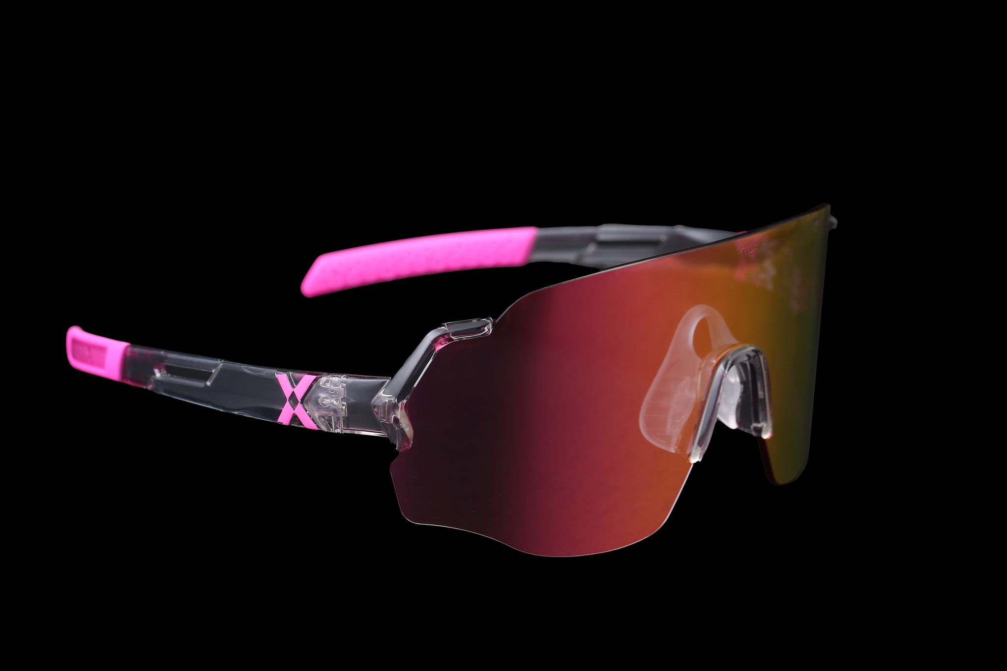 Купить Спортивные очки HILX Savage (L) Shiny Crystal Grey Pink / Pink Lens, hsa00418-sv4pk16 7ft.ru в интернет магазине Семь Футов