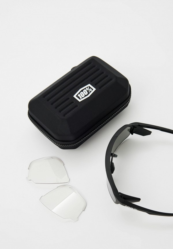 Купить Спортивные очки с диоптриями 100% Norvik / Matte Black / Grey PEAKPOLAR Lens OS, rx-018/60031-00002 7ft.ru в интернет магазине Семь Футов