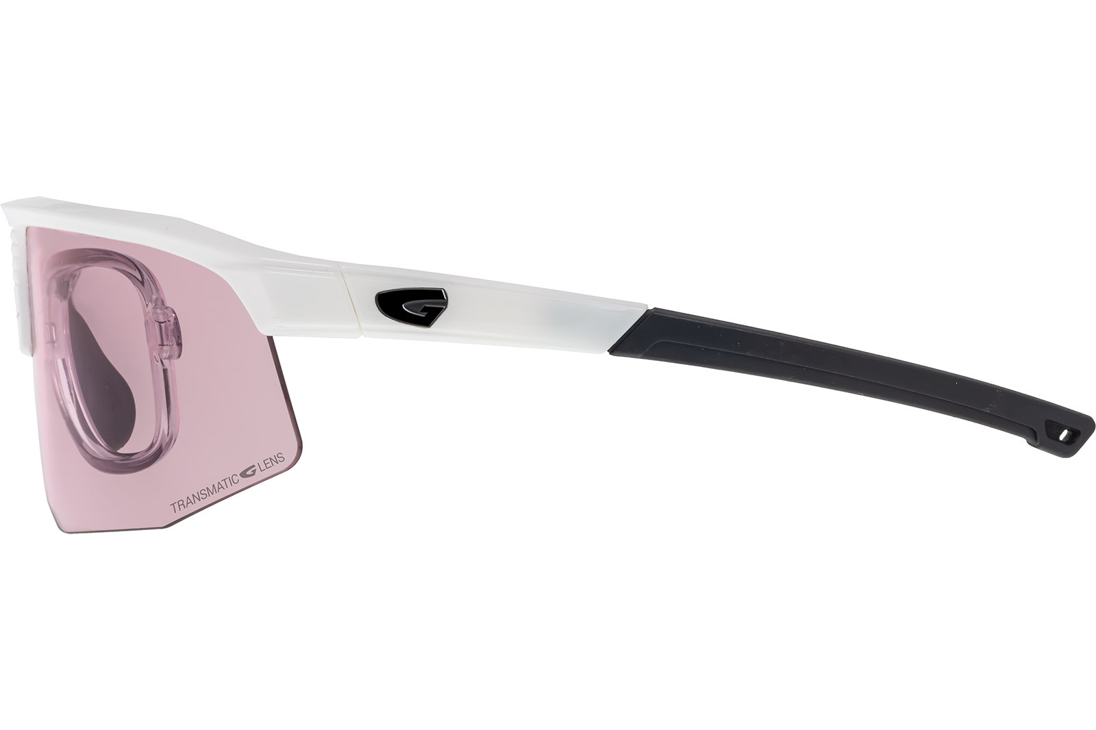 Купить Спортивные очки GOG Kilo / White-Black / Photochromic Pink-Smoke Lens, e550-2r 7ft.ru в интернет магазине Семь Футов
