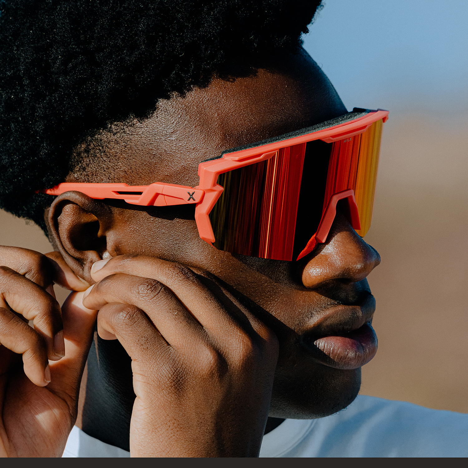 Купить Спортивные очки с диоптриями HILX Samurai / Matt Solid Black / Photochromic Lens, rx-738/hsm03901-smxph7 7ft.ru в интернет магазине Семь Футов