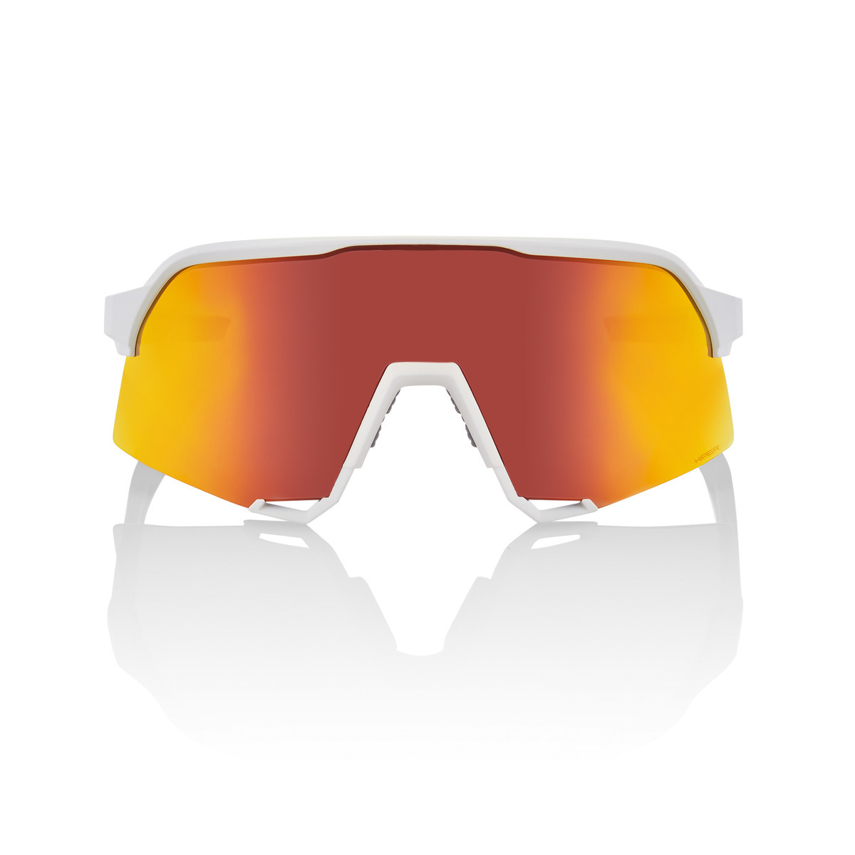 Купить Спортивные очки 100% S3 Soft Tact White - HiPER Red Mirror Lens, 60005-00009 7ft.ru в интернет магазине Семь Футов
