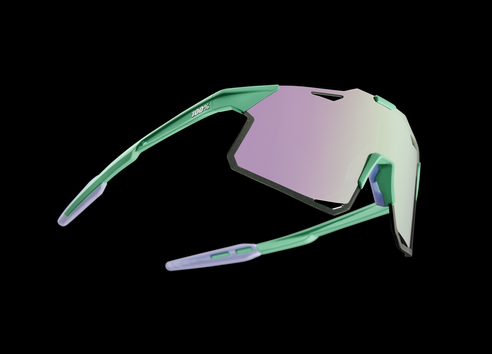 Купить Спортивные очки 100% Hypercraft / Soft Tact Mint / HiPER Lavender Mirror Lens, 60000-00017 7ft.ru в интернет магазине Семь Футов