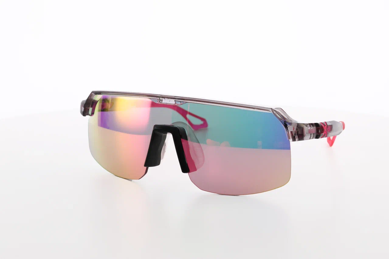 Купить Спортивные очки с диоптриями HILX Inferno Shiny Crystal Light Grey / Pink Lens, rx-562/hif06101-ifpk1 7ft.ru в интернет магазине Семь Футов