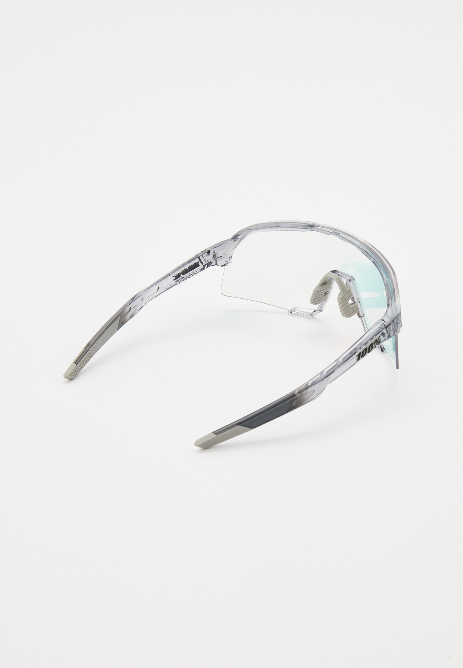 Купить Спортивные очки с диоптриями 100% S3 Polished Translucent Grey - Rose Gold Mirror Photochromic Lens, rx-056/60005-00037 7ft.ru в интернет магазине Семь Футов