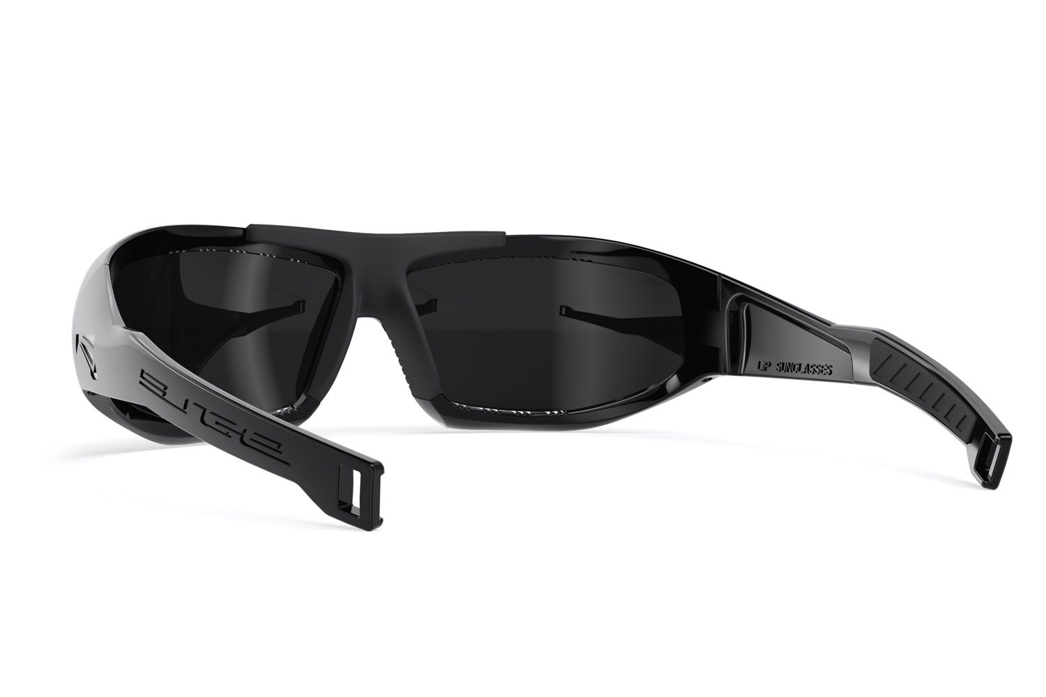 Купить Спортивные очки LiP Surge Aero / Gloss Black - Black / PC Polarized / Levante Series Chroma Smoke, 3430 7ft.ru в интернет магазине Семь Футов
