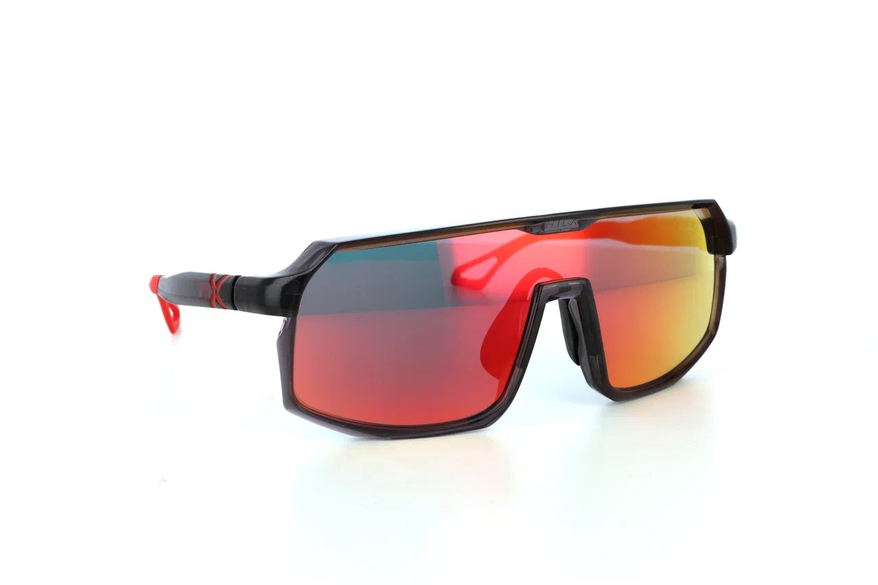 Купить Спортивные очки HILX Inferno Shiny Crystal Dark Grey / Red Lens, hif06103-ifrd4 7ft.ru в интернет магазине Семь Футов