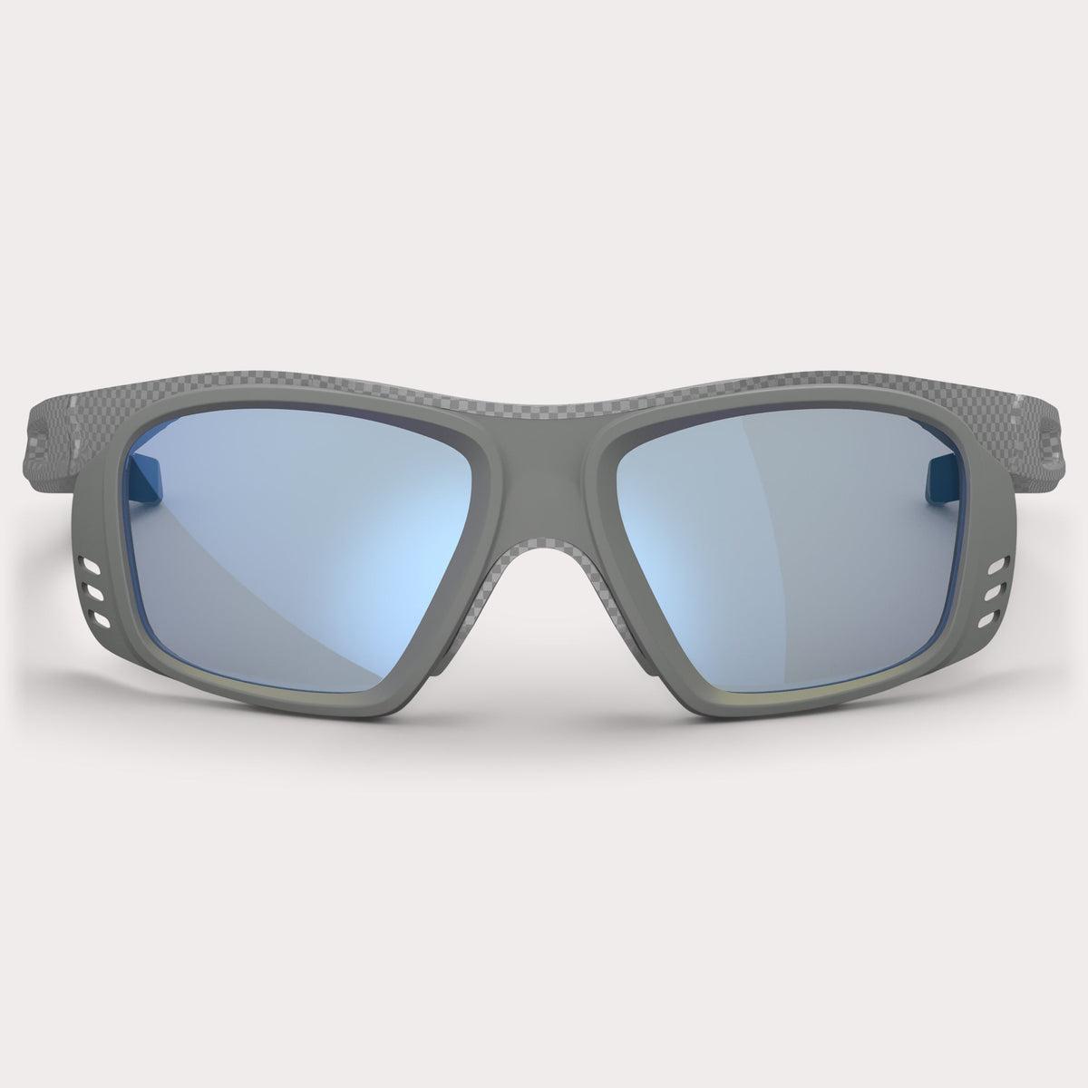 Купить Спортивные очки c диоптриями Siols / Adapter Dark Pebble / Blue Mirror / Frame Carbon Silver, rx-072/4955-14-124 7ft.ru в интернет магазине Семь Футов