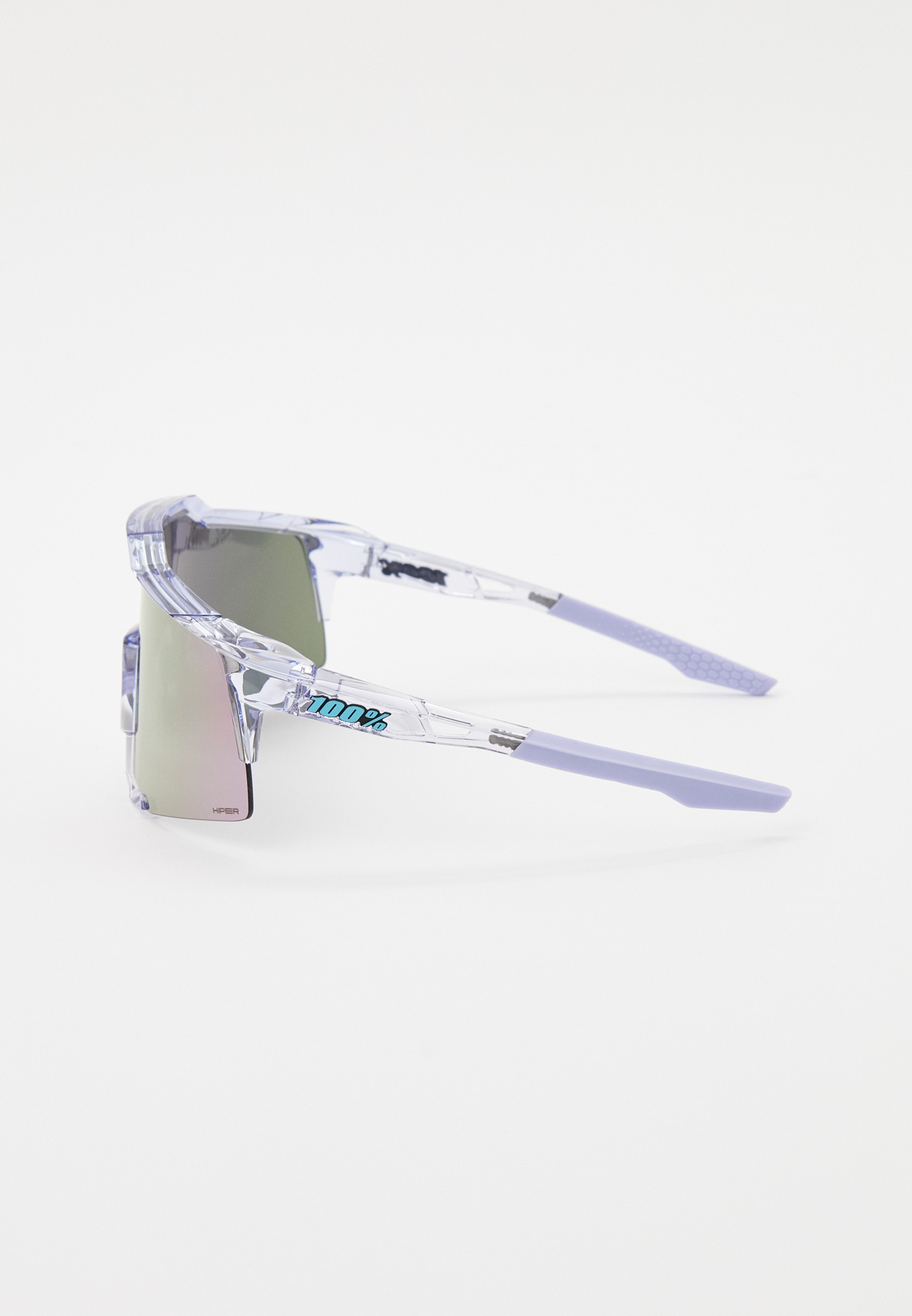 Купить Спортивные очки с диоптриями 100% SPEEDCRAFT Polished Translucent Lavender - HiPER Lavender Mirror Lens, rx-056/60007-00005 7ft.ru в интернет магазине Семь Футов