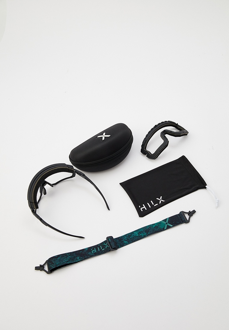 Купить Спортивные очки с диоптриями HILX Samurai / Matt Solid Black / Black Polarized Lens + Clear Lens, rx-738/hsm03901-smpbk1 7ft.ru в интернет магазине Семь Футов