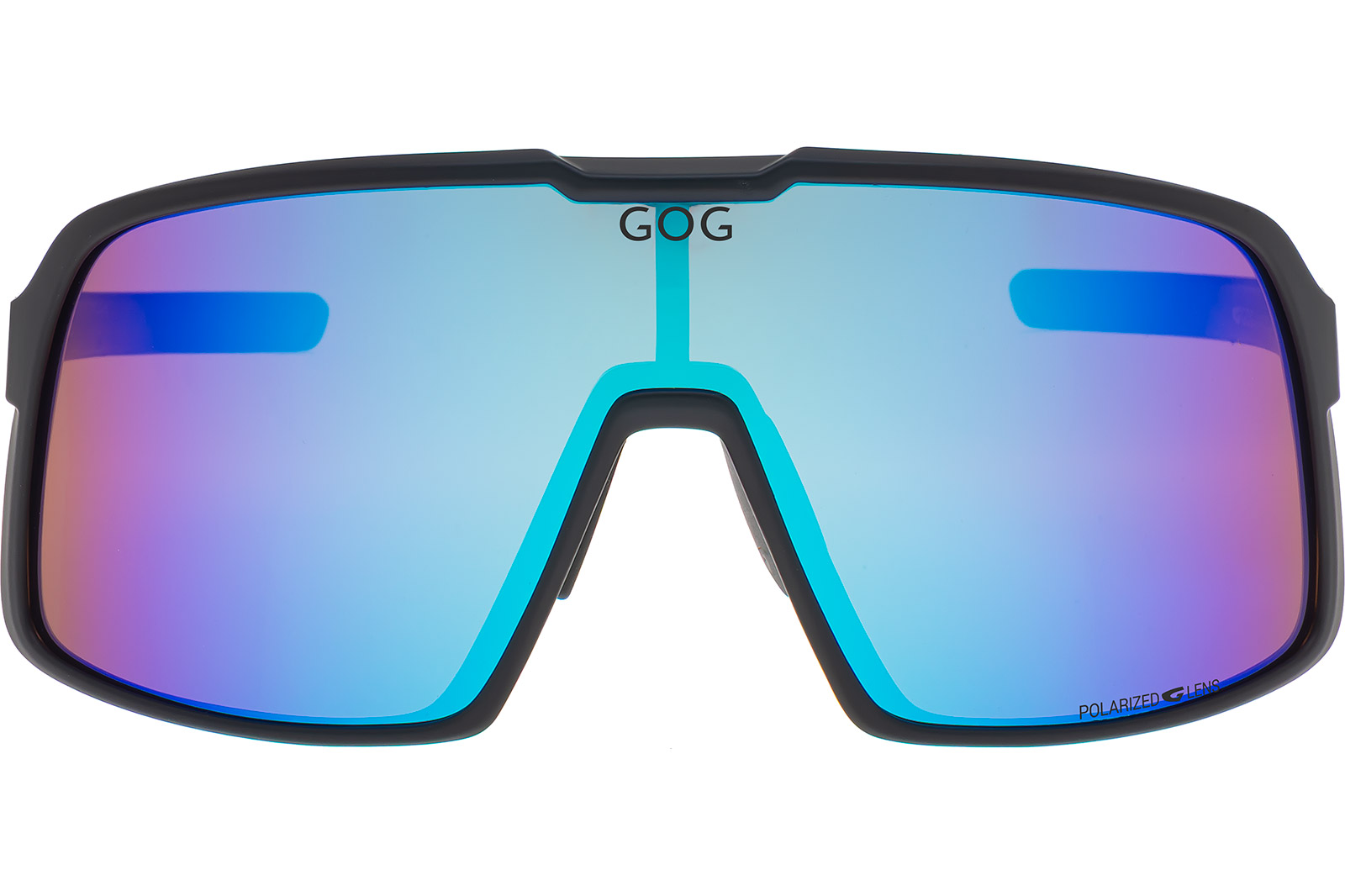 Купить Спортивные очки GOG Kari / Matt Black / Polarized Reflex White-Blue, e537-2p 7ft.ru в интернет магазине Семь Футов